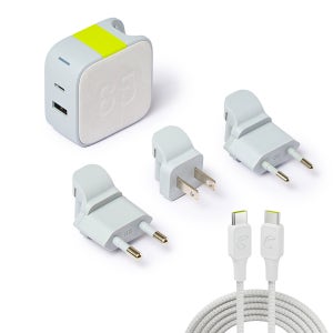 인피니티랩 65W C타입 2포트 멀티 고속 충전기+100W C타입케이블