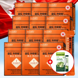 인테로 골드 카무트 효소 프리미엄 30포, 12개