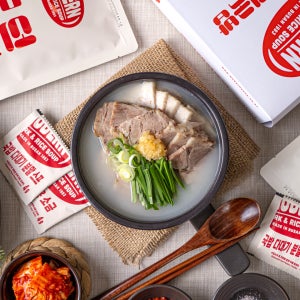 12팩 40년전통 부산 돼지국밥 맛집 국밥 밀키트 택배 레토르트650g 12개