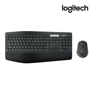 [국내정품] 로지텍코리아 MK850 무선 블루투스 키보드 마우스 세트, 손목받침대일체형키보드