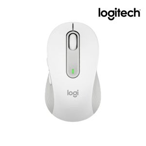 (국내정품) 로지텍코리아 시그니처 M650 M 오프화이트 무선 블루투스 마우스