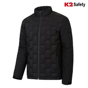 K2 세이프티 21JK-F102 경량 패딩 자켓 방수 근무복 유니폼 남자 겨울 점퍼