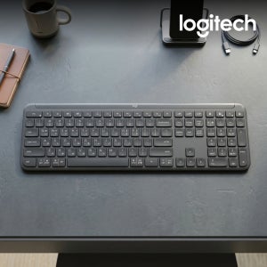 [국내정품] 로지텍코리아 시그니처 슬림 K950 무선 블루투스 키보드