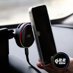 픽스 맥세이프 Qi2.2 펠티어 쿨링 차량용 핸드폰 무선 고속 충전거치대 P18 pro