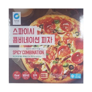 스파이시 콤비네이션 피자 340g/청정원