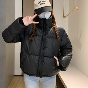 Hesus 하이넥 프리미엄 웰론 숏 패딩 점퍼