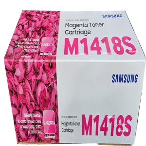 삼성 SL-C1615W SL-C1665FW 프린터 정품 빨강 컬러 토너 CLT-M1418S 카트리지