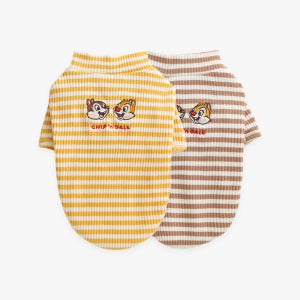 디즈니 칩앤데일 골지 티셔츠(S-2XL) 면100% 원단으로 신축성이 좋아 몸에 잘맞음