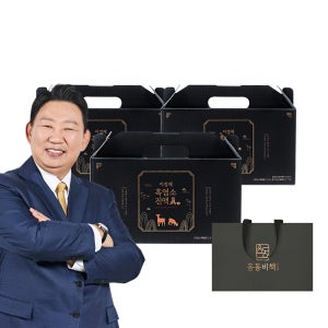 (총 3박스 90포 3개월분) 이경제 흑염소 진액 진 엑기스 즙 이경재 국내산 리뉴얼 70ml 30포, 3개