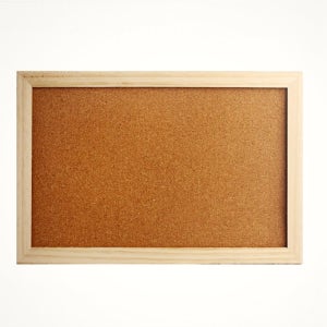 코르크메모판 30x20cm 2개 콜크 게시판 안내 공지 벽 공지보드