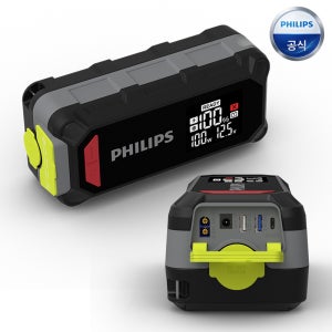 필립스 차박 캠핑 멀티 파워뱅크 JS7310 60000mAh 점프스타터 배터리진단(4 in 1)
