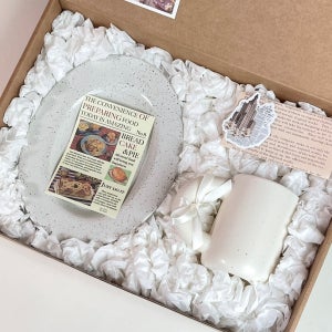 에그쉘 매트 오발 접시 뭉툭 머그잔 컵 선물세트 집들이선물 신혼부부 결혼 돌잔치 답례품