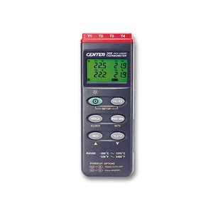 CENTER309 4CH 데이터로거 온도테스트
