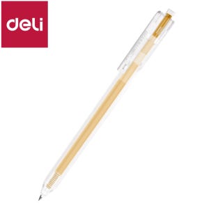 델리 EG118 델라이트 젤 볼펜 0.5mm 142x9mm 10g 오렌지, 1개