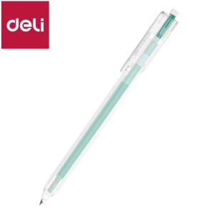 델리 EG118 델라이트 젤 볼펜 0.5mm 142x9mm 10g 라이트 그린, 1개