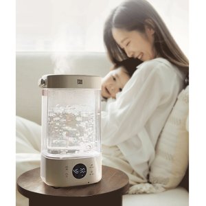 투명 신생아 가열식가습기 3단계 아기 워터캔들 물통 세척 편한 대용량 가열식 가습기