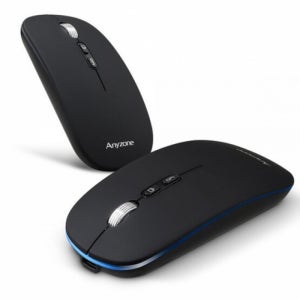무선 (블랙) 블루투스 (ANY-1) 애니존 무소음마우스 충전식 C타입