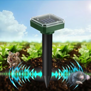 두더지 퇴치기 트랩 퇴치 태양광 야생동물 덫 고라니 뱀 쥐 진동 초음파 주파수 일반형