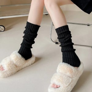 발목 워머 레그 털 퍼 겨울 방한 토시 발 여성 따뜻한 봄 가을 니트 보온 다리 삭스