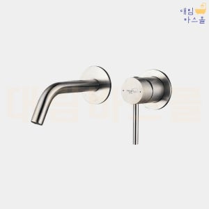 대림바스 세면대수전 무광니켈 매립수전 교체 2119SN