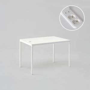 [두닷] 콰트로 에어 PD 3.0 C타입 노트북 데스크 1000x800mm, 에어화이트+에어화이트