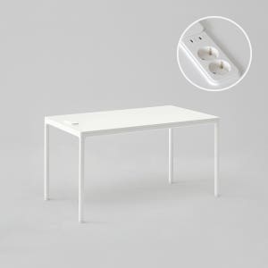 [두닷] 콰트로 에어 PD 3.0 C타입 노트북 데스크 1400x800mm, 에어화이트+에어화이트