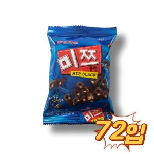 오리온 미쯔블랙 42g 72입