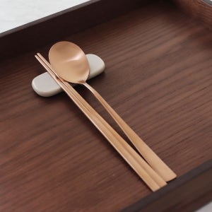 안성 유기 숟가락 젓가락 수저 1세트 데일리 유기 놋쇠 나노 AA