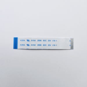 KORA제작 FFC 16핀 30mm 0.5피치 다른면 접점P6 UL2896 기타사항 톡톡