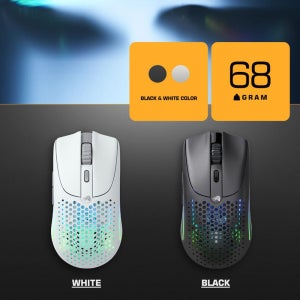 글로리어스 MODEL O 2 무선 게이밍마우스 화이트 WIRELESS WHITE