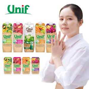 유니프 믹스 과채 주스 1L 200ml 3개입 12개입