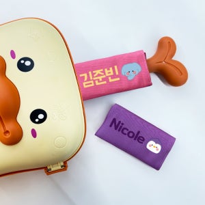 벨크로 전사 네임택 이름표 여행 가방 골프 캐리어 단체 제작