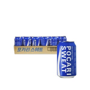 동아오츠카 포카리스웨트 이온음료 340ml 24개입 1박스 뚱캔 갈증해소 스포츠음료