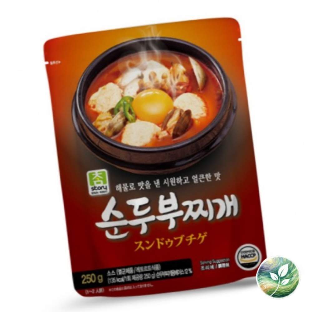 참스토리 순두부찌개 진한 혼밥 간편식 해물순두부