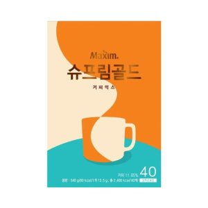 동서 맥심 슈프림골드커피믹스 40T