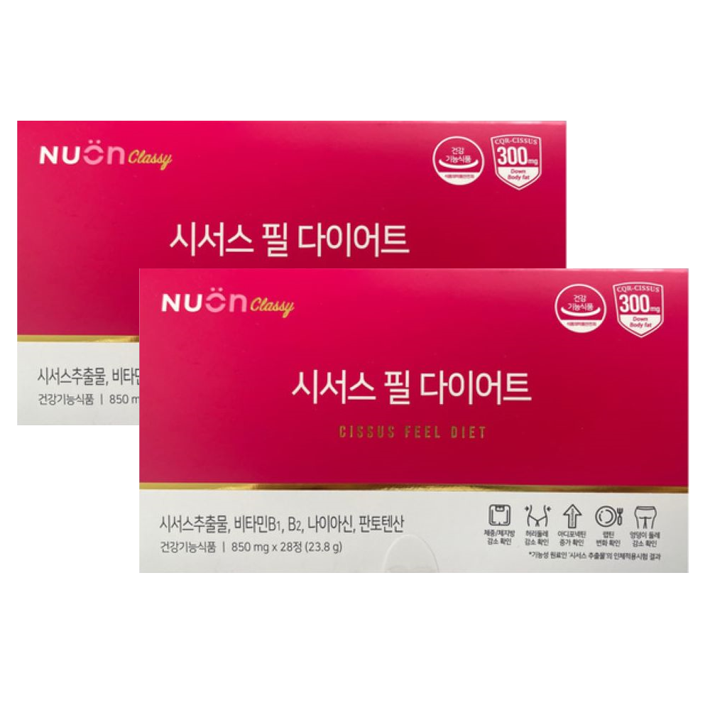 <b>뉴온</b> 시서스 필 다이어트 850mg x 28정 2개
