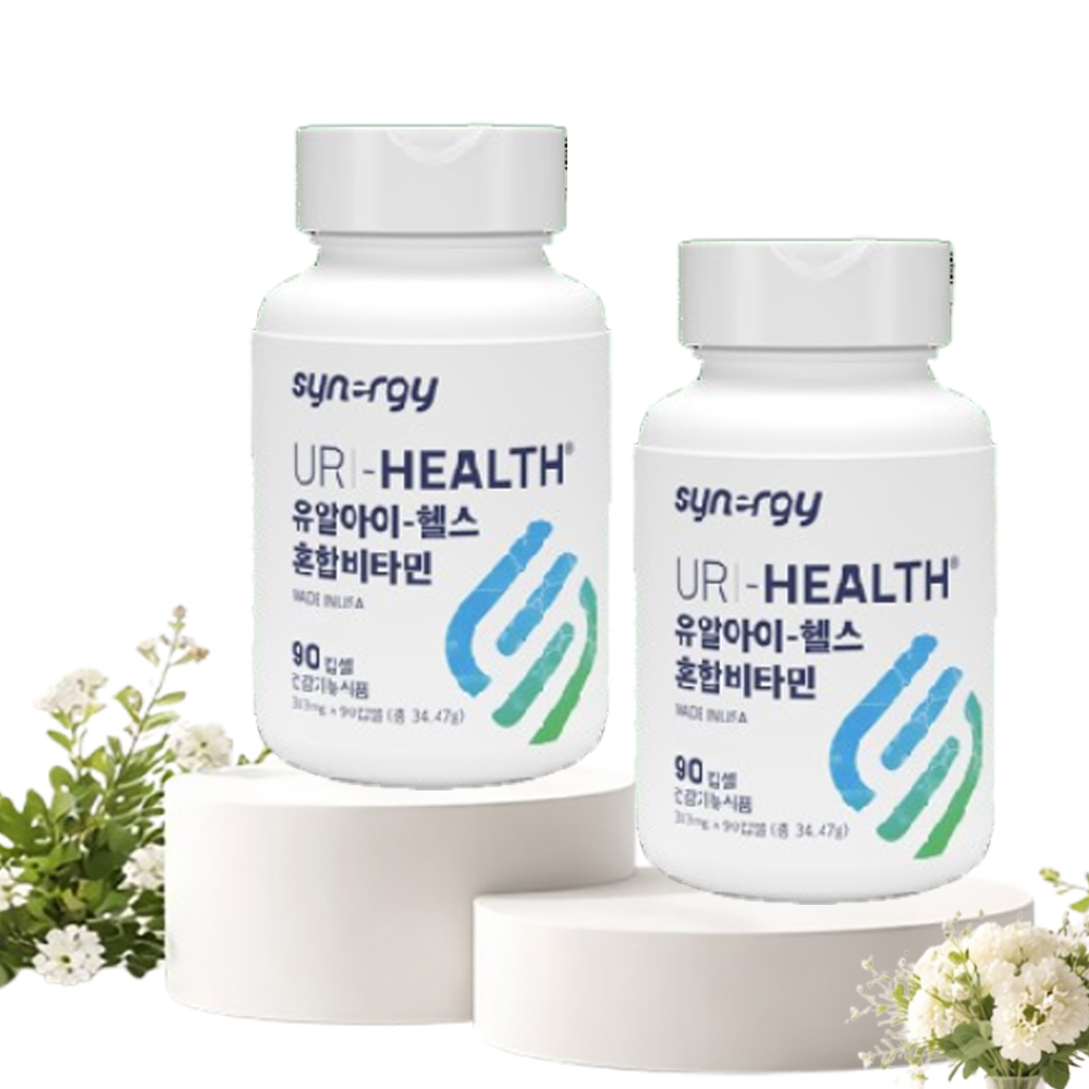 시너지 <b>유알아이 헬스</b> 혼합비타민 90캅셀 X 2개
