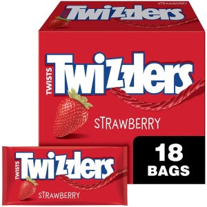 트위즐러 미국 쫀득한 젤리 미국직구 딸기맛 캔디 대용량 TWIZZLERS