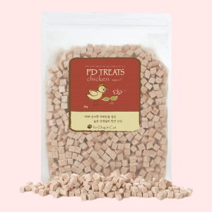 FD 에프디트릿 강아지 고양이 동결건조 간식 순살닭고기, 1kg, 1개
