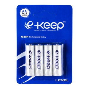 렉셀 e-Keep 니켈수소 충전지 AA 2000mAh 4개입