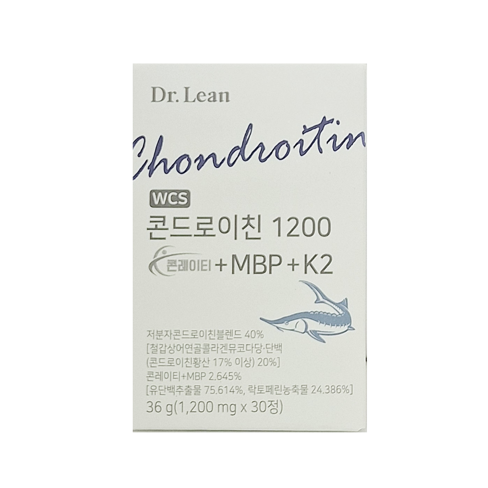 <b>닥터</b>린 콘드로이친1200 콘레이티 MBP K2 1200mg x 30정