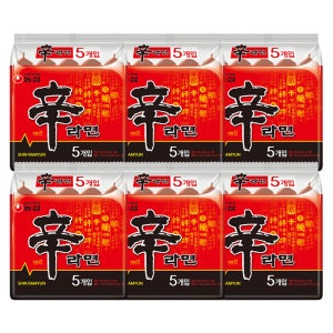농심 신라면 오리지널, 120g, 30개