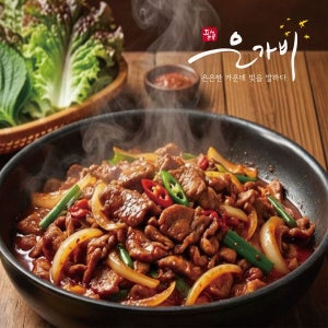 팔공산맛집 팔공은가비 오리불고기 오리주물럭 밀키트 신선야채포함 900g