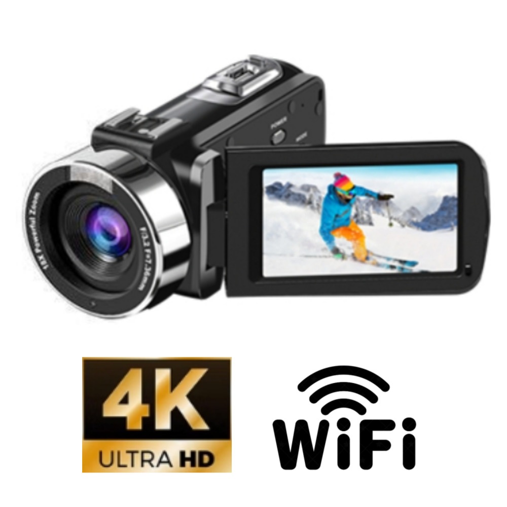 스토리캠 캠코더 4K 고화질 디지털 카메라 DV 비디오 레코더 기본형