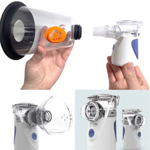 강아지 고양이 네블라이저 호흡기 기관지 천식 협착 치료기