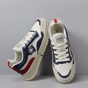 jeep 남성 신발 운동 캐주얼 신발 패션 다목적 키높이 두꺼운 밑창 보드 신발 남성용 밀란(가죽 스타일)