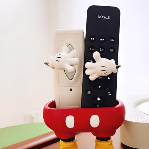 귀여운 미키 리모콘 핸드폰 볼펜 수납함 인테리어소품