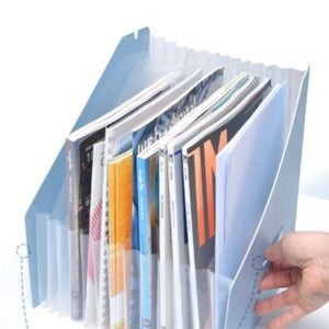 실모 보관함 모의고사 문서 지류 서류 정리함 보존 상자 보관함 2개입