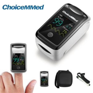 의료용 산소포화도 측정기 맥박 펄스 옥시미터 휴대용 가정용 병원용 초이스메드 MD300CI216