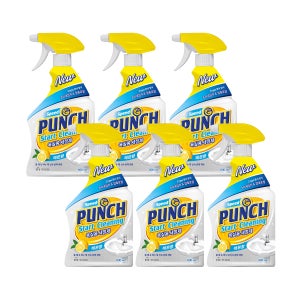 무궁화 스피드 펀치 스타트 크리닝 욕실용 세정제 레몬향 800ml 6개
